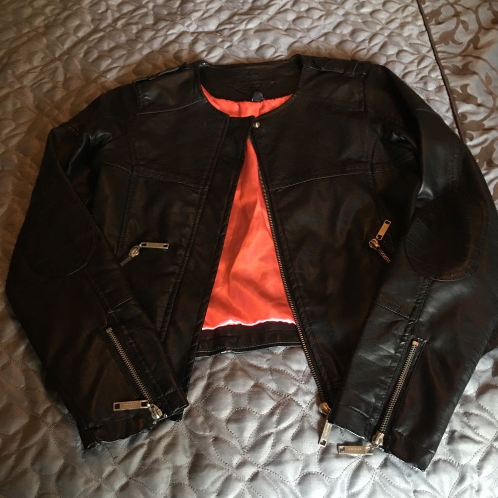 Vegan Leather Jacket